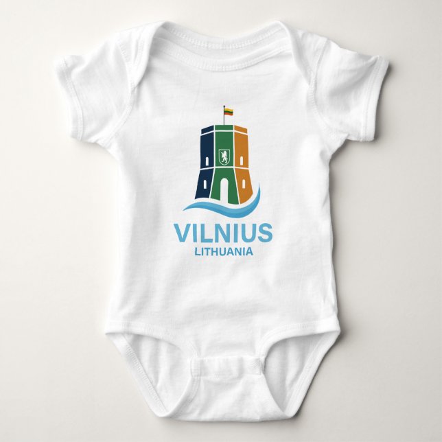 Body Para Bebé Vilna Lituania (Anverso)