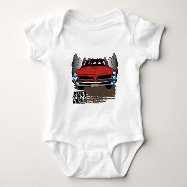 Body Para Bebé Vintage 1966 GTO (Anverso)