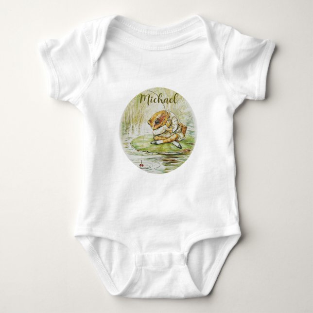 Body Para Bebé Vintage Beatrix Potter (Anverso)