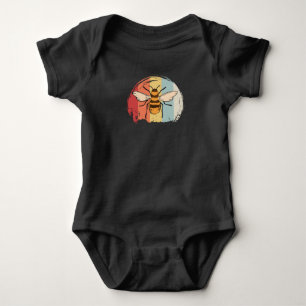 Body Para Bebé Vintage Bee