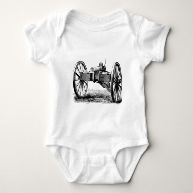 BODY PARA BEBÉ VINTAGE DEL CAÑÓN (Anverso)