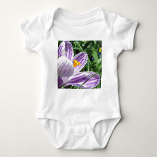 Body Para Bebé Violet Spring Crocus
