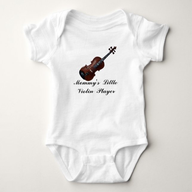 BODY PARA BEBÉ VIOLIN-T-SHIRT (Anverso)