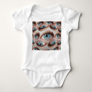 Body Para Bebé Visión psicodélica: Ilusión ocular abstracta