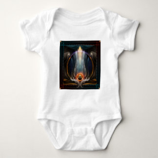 Body Para Bebé Vista Imperial Arte Fractal Bebés Camiseta