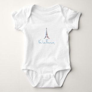 Body Para Bebé Viva la Francia - Francés