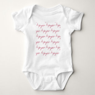Body Para Bebé Viva magenta personalizada