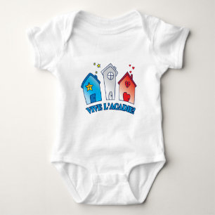Body Para Bebé Vive L'acadie "Maison "