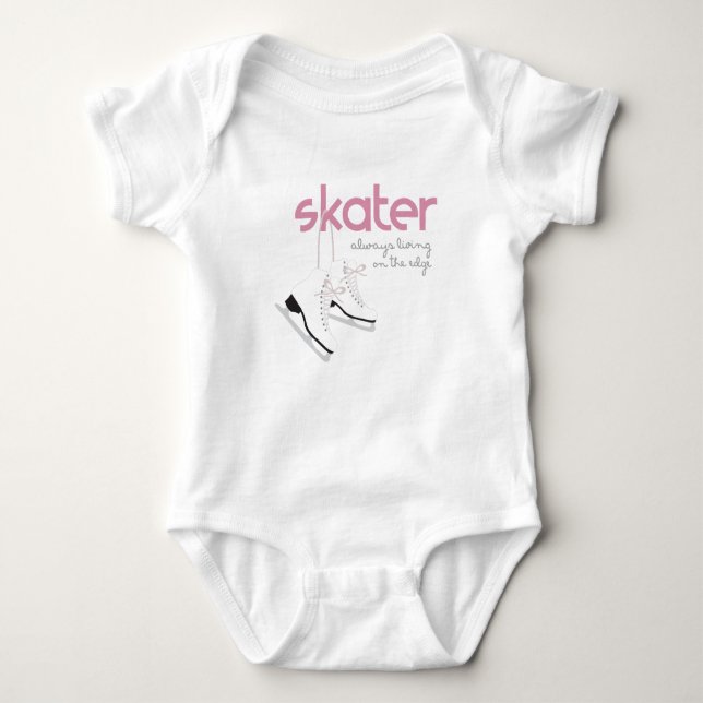 Body Para Bebé Viviendo al borde del precipicio (Anverso)