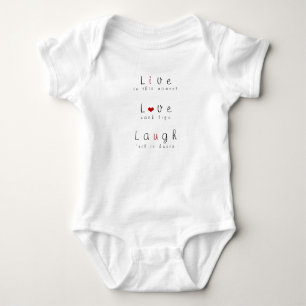 Body Para Bebé Vivo, amor, risa