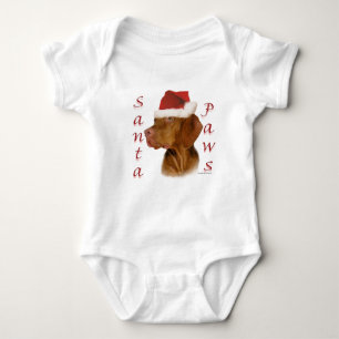 Body Para Bebé Vizsla Santa Paws