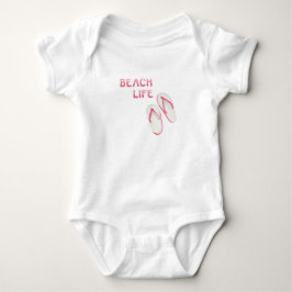 Body Para Bebé Volteo de Beach Life