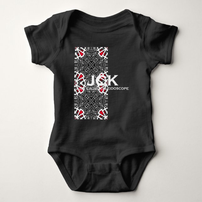 Body Para Bebé Volumen 16 arte caleidoscopio uno (Anverso)