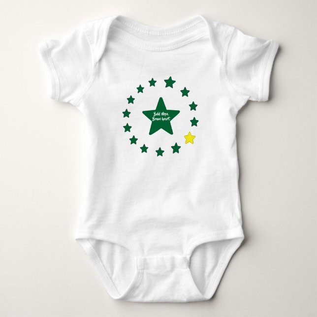 Body Para Bebé VTVB-BOLDSTEPS-BB - Bodysuit para bebé (Anverso)
