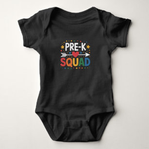 Body Para Bebé Vuelta al cole primer día de preescolar Pre-K 