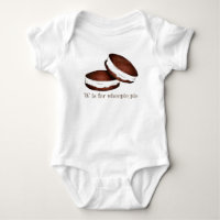 W es para Whoopie Pie PA Amish Food ABCs holandese