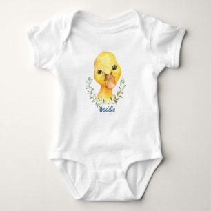 Body Para Bebé Waddle McQuackers Cute Duck