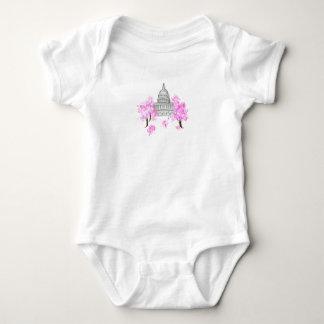 Body Para Bebé Washington, DC / Cherry Blossom Baby T-Shirt