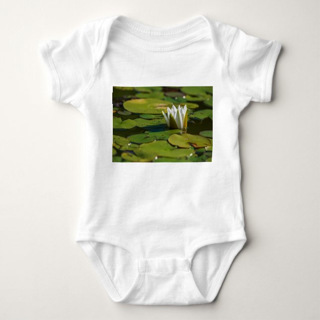 Body Para Bebé Water Lily Blossom (Anverso)