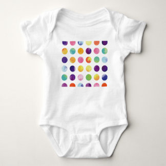 Body Para Bebé Watercolor polka dots Tシャツ