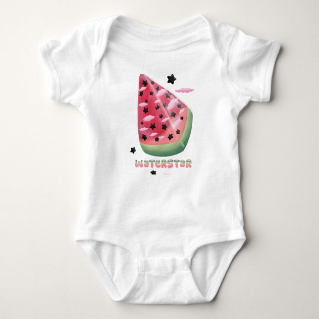 Body Para Bebé Watermelon star  (Anverso)