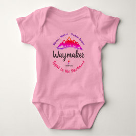 Body Para Bebé Waymaker Baby Girl One-Suit