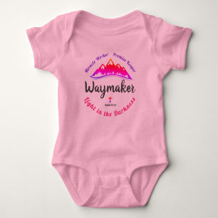 Body Para Bebé Waymaker Baby Girl One-Suit