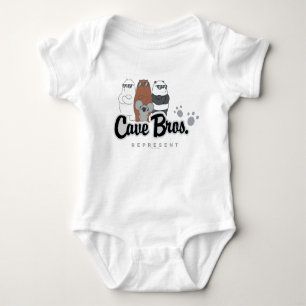 Body Para Bebé We Bare Bears - Cave Bros. Represent
