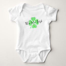 Body Para Bebé Wee bit o’ Irish Shamrock