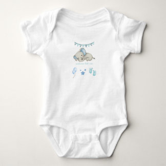 Body Para Bebé Welcome Little One Baby Bodysuit – Adorable Elepha