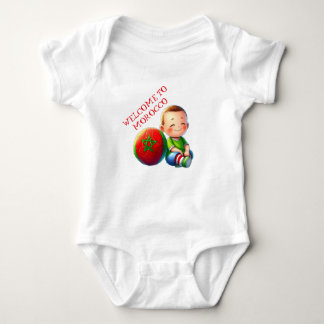 Body Para Bebé Welcome to Morocco Baby Bodysuit – Cute Moroccan 