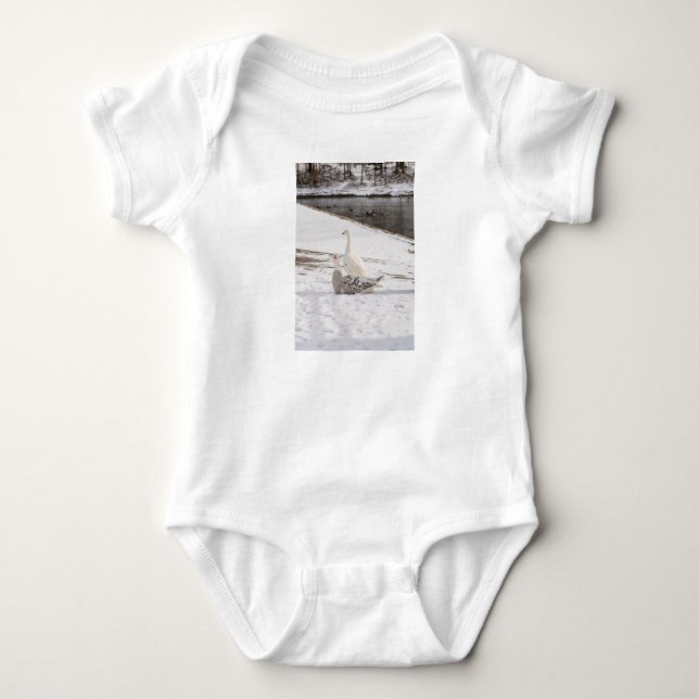 Body Para Bebé Whats Up Goose (Anverso)