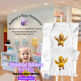 Body Para Bebé Whimsical Wonders Baby Short Sleeve Bodysuit