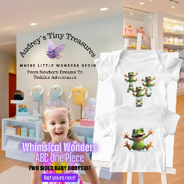 Body Para Bebé Whimsical Wonders Baby Short Sleeve Bodysuit