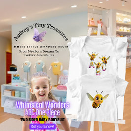 Body Para Bebé Whimsical Wonders Baby Short Sleeve Bodysuit