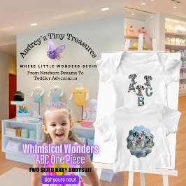 Body Para Bebé Whimsical Wonders Baby Short Sleeve Bodysuit