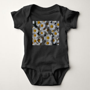 Body Para Bebé White Daisies