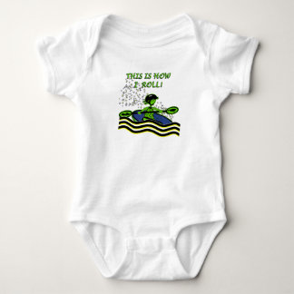 Body Para Bebé Whitewater Kayak Roll Baby Bodysuit