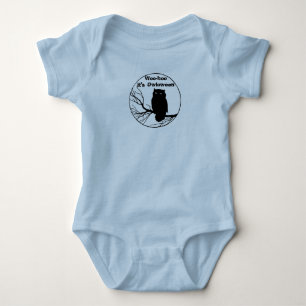 Body Para Bebé "Whoo-hoo es Owloween"