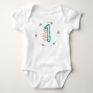 Body Para Bebé Wild One Baby First Birthday Tribal Arrow Boho