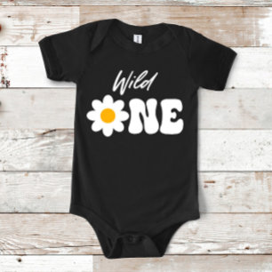 Body Para Bebé Wild ONE Daisy 1st First Birthday