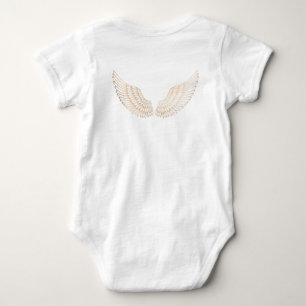 Body Para Bebé Wings Gold Baby Bodysuit