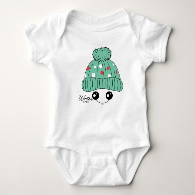 Body Para Bebé Winter baby (Anverso)