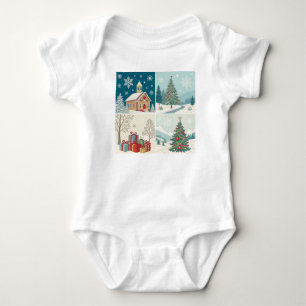 Body Para Bebé Winter Wonderland Baby Bodysuit