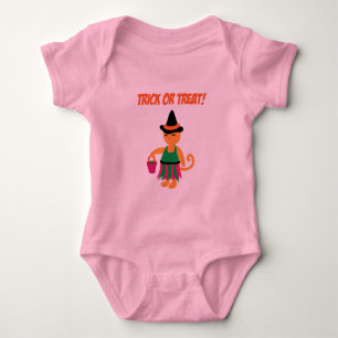 Body Para Bebé Witch Kitty
