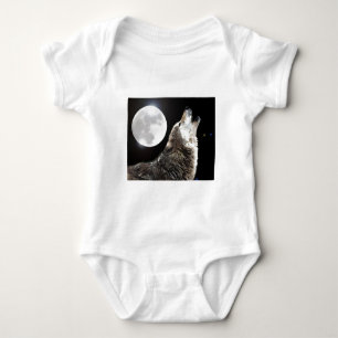 Body Para Bebé Wolf & Moon