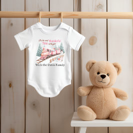 Body Para Bebé Wonderful Christmas Baby Bodysuit