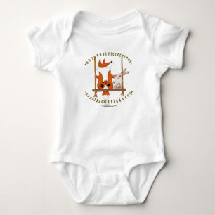 Body Para Bebé Woodland Fox y Bunny Swing
