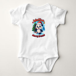 Body Para Bebé Wuffoo Poppi Feliz Navidad Kawaii 3D Fiesta