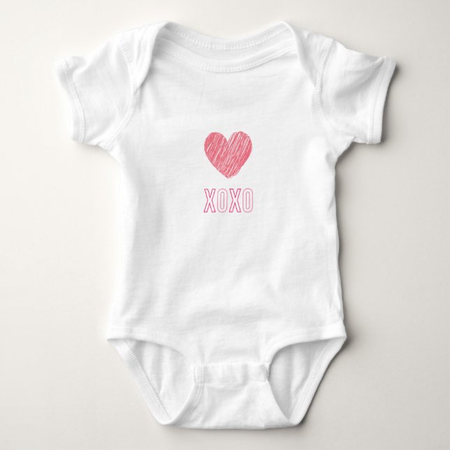 Body Para Bebé xoxo bodysuit (Anverso)
